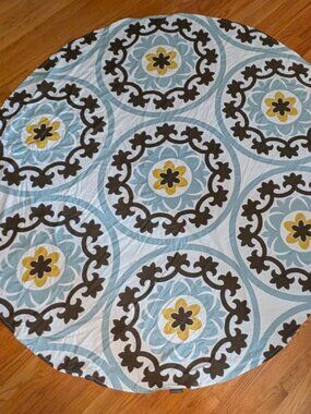 Tablecloth - 70" Round - Dwell Studio for Target - Geometric Pattern
